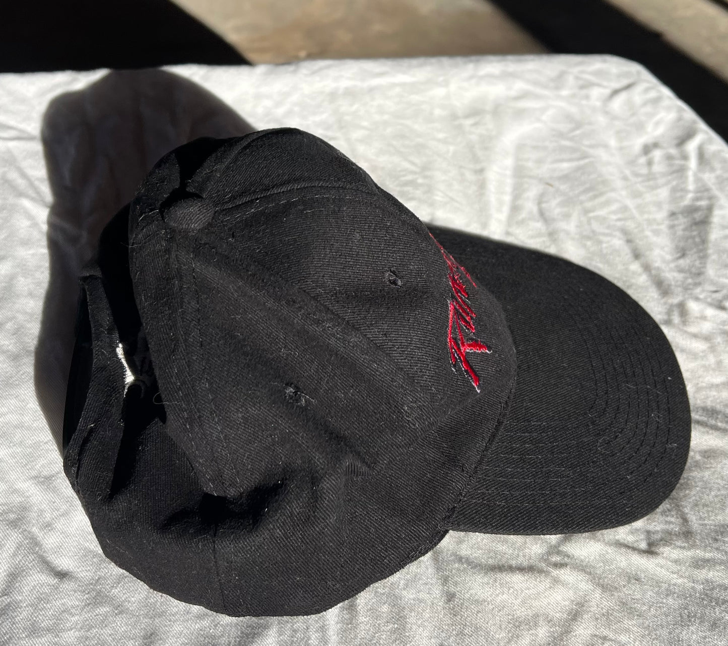 1990s Disney Store Branded Mickey Mouse RUNAWAY BRAIN (Movie) Baseball Cap Hat Snapback Mens Size Cotton